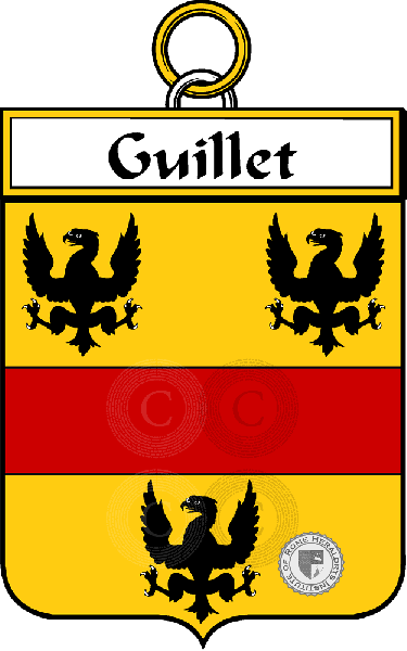 Coat of arms of family Guillet