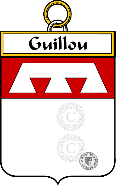 Coat of arms of family Guillou
