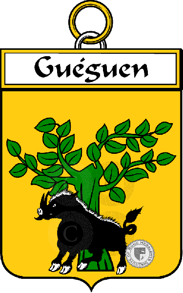 Stemma della famiglia Guéguen