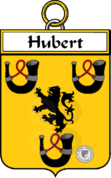 Brasão da família Hubert