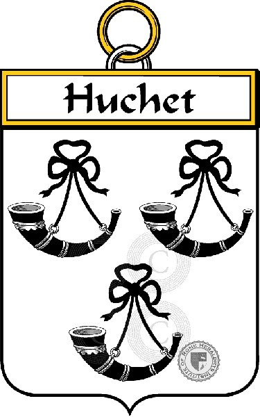 Brasão da família Huchet