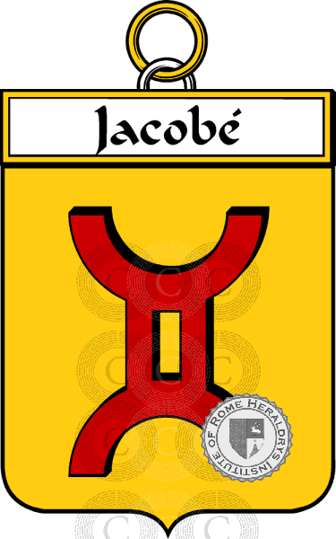 Coat of arms of family Jacobé