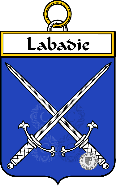 Coat of arms of family Labadie