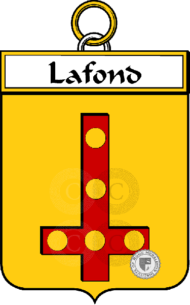 Coat of arms of family Lafond