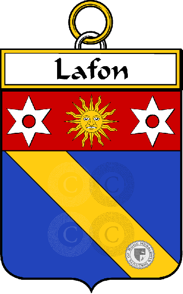Brasão da família Lafon