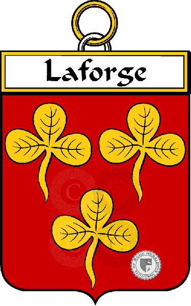 Stemma della famiglia Laforge (Forge la)