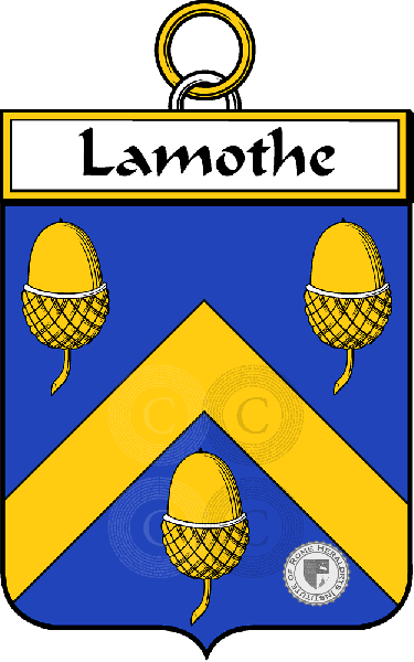 Stemma della famiglia Lamothe or Lamotte