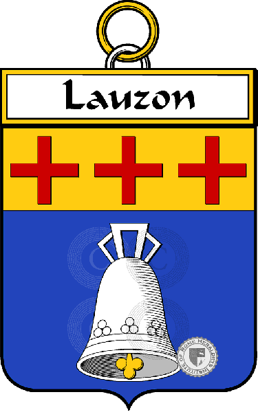 Brasão da família Lauzon