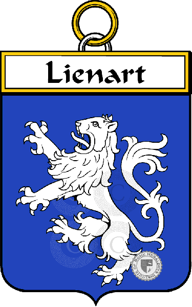 Coat of arms of family Lienart