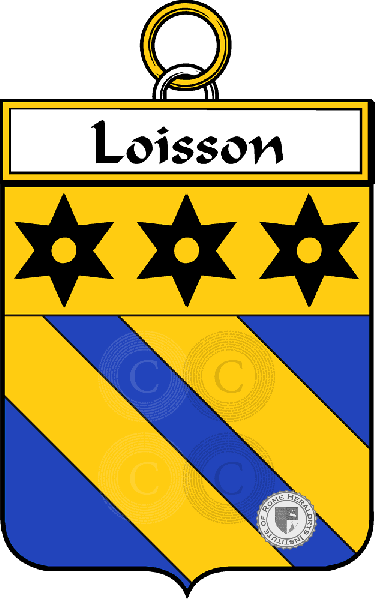 Escudo de la familia Loisson