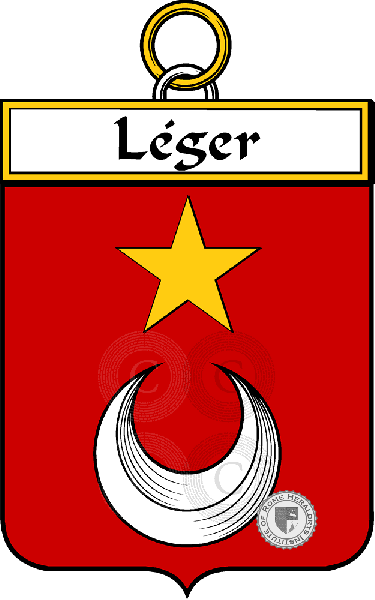 Coat of arms of family Léger
