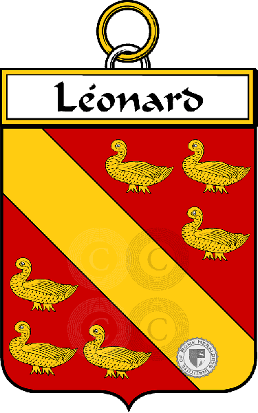 Coat of arms of family Léonard