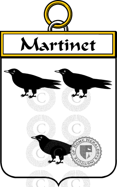 Escudo de la familia Martinet