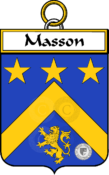 Coat of arms of family Masson