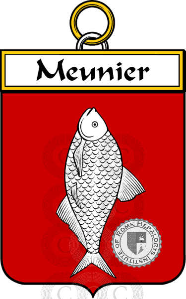 Coat of arms of family Meunier