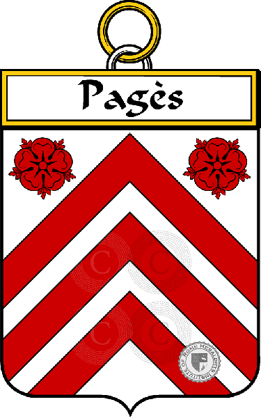 Coat of arms of family Pagès