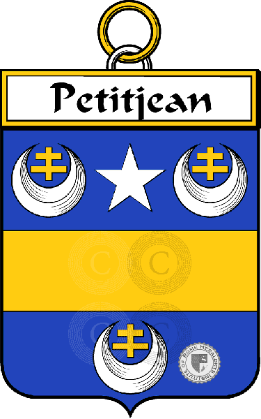 Coat of arms of family Petitjean
