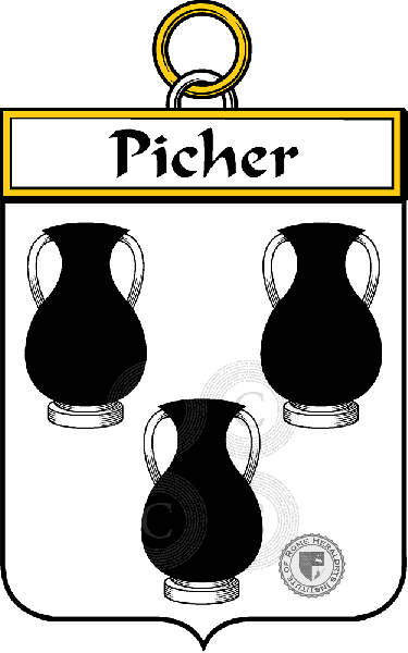 Escudo de la familia Picher