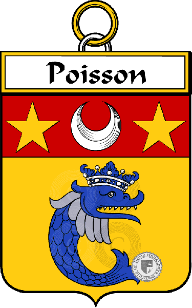 Coat of arms of family Poisson