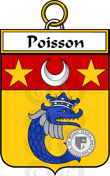 Coat of arms of family Poisson