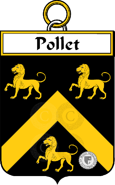 Coat of arms of family Pollet