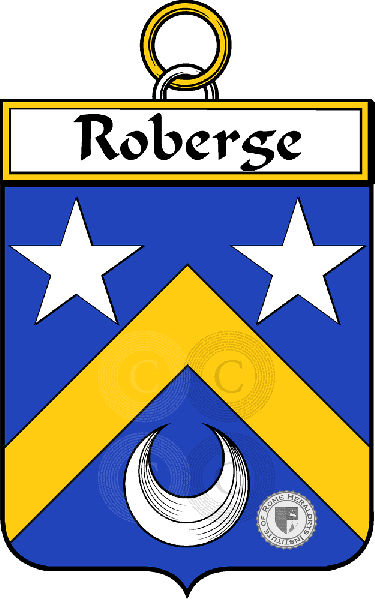 Coat of arms of family Roberge