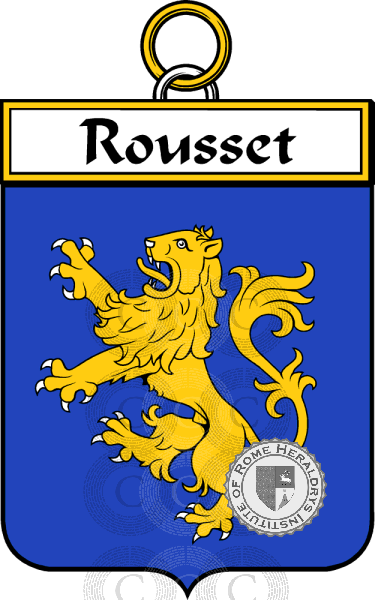 Escudo de la familia Rousset