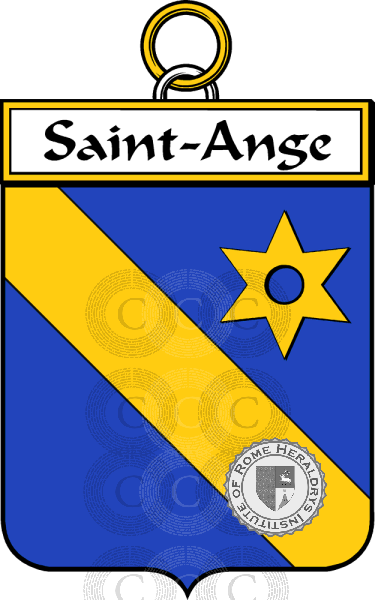 Escudo de la familia Saint-Ange