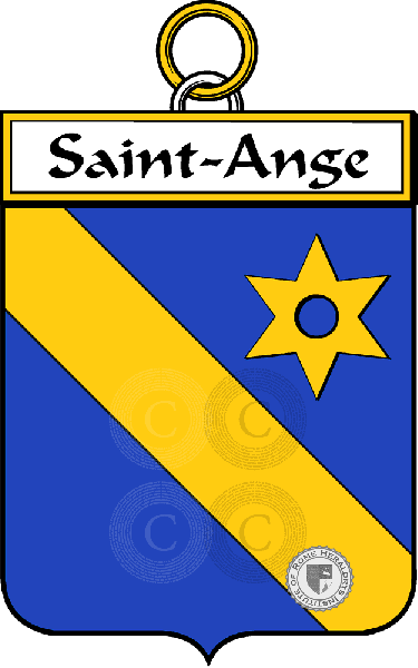 Wappen der Familie Saint-Ange