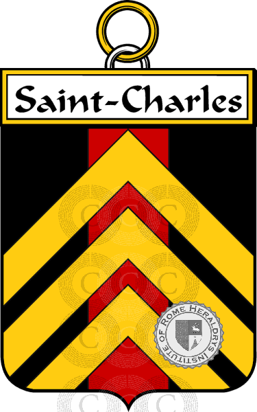 Coat of arms of family Saint-Charles