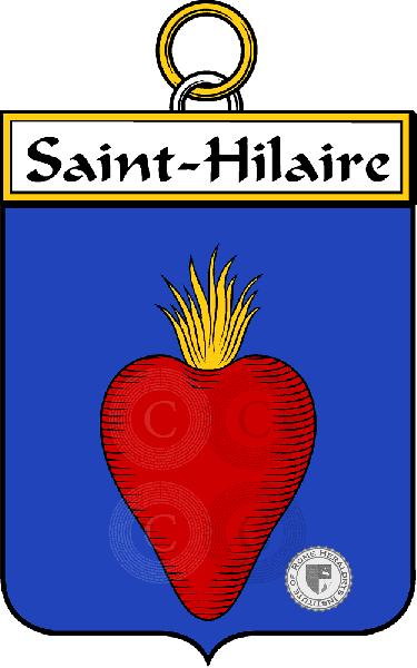 Coat of arms of family Saint-Hilaire