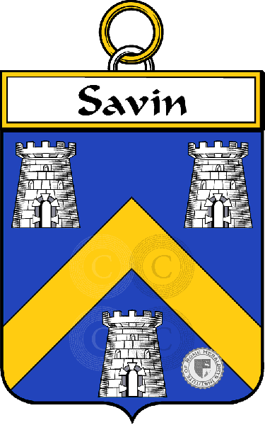 Escudo de la familia Savin