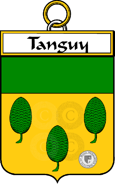 Brasão da família Tanguy