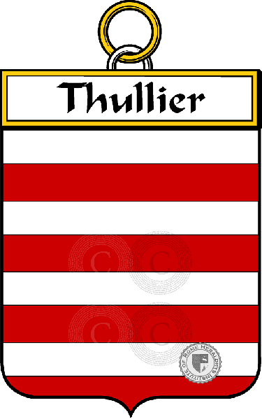 Escudo de la familia Thullier