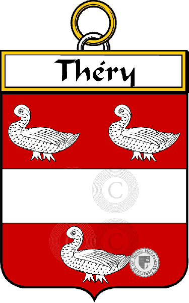 Escudo de la familia Théry