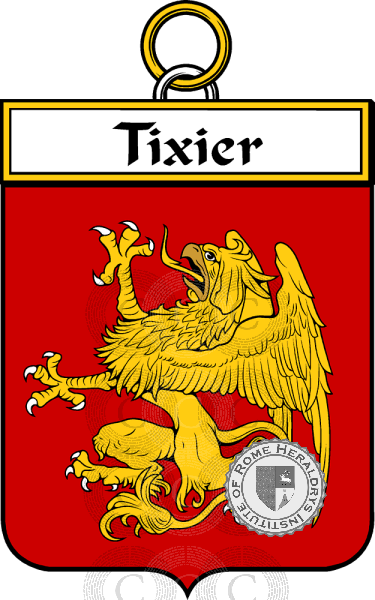 Coat of arms of family Tixier