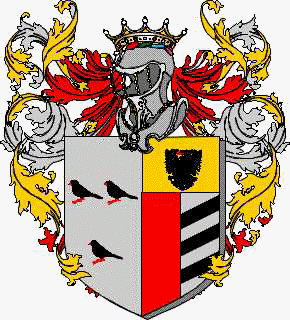 Coat of arms of family Polo Saibanti