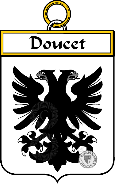 Escudo de la familia Doucet