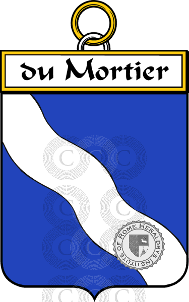 Coat of arms of family du Mortier