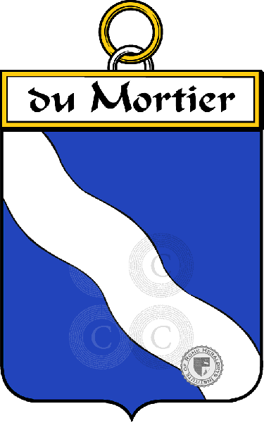 Wappen der Familie du Mortier