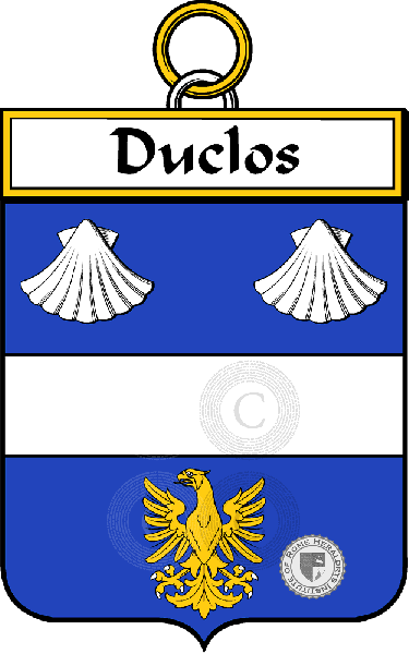 Brasão da família Duclos