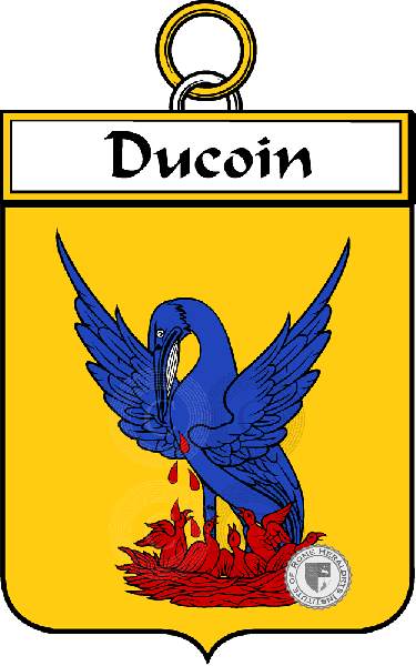 Wappen der Familie Ducoin (Coin du)