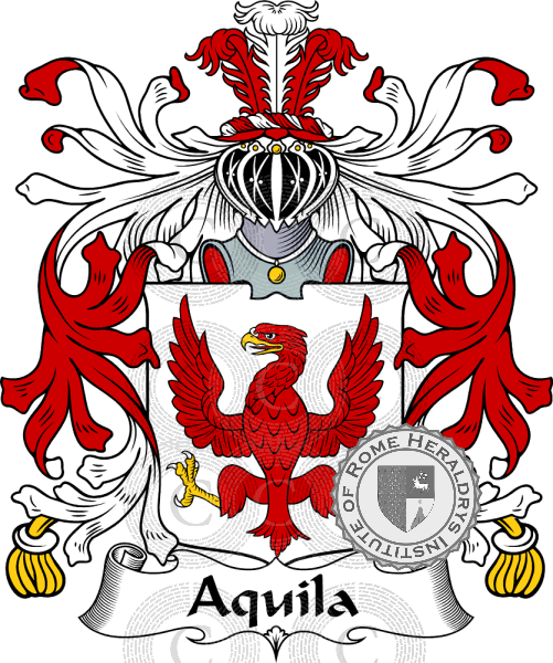 Coat of arms of family Aquila