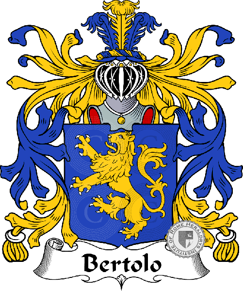 Wappen der Familie Bertolo