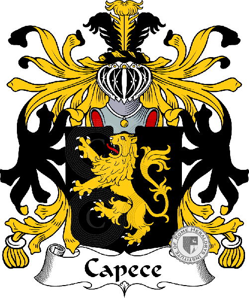 Wappen der Familie Capece