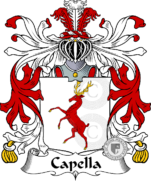 Escudo de la familia Capella