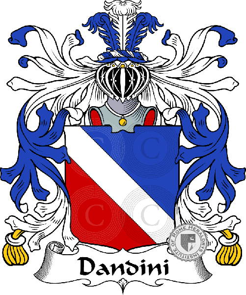Escudo de la familia Dandini