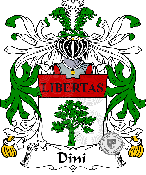 Wappen der Familie Dini