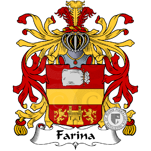 Escudo de la familia Farina