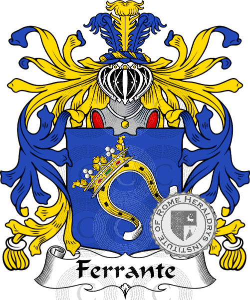 Brasão da família Ferrante